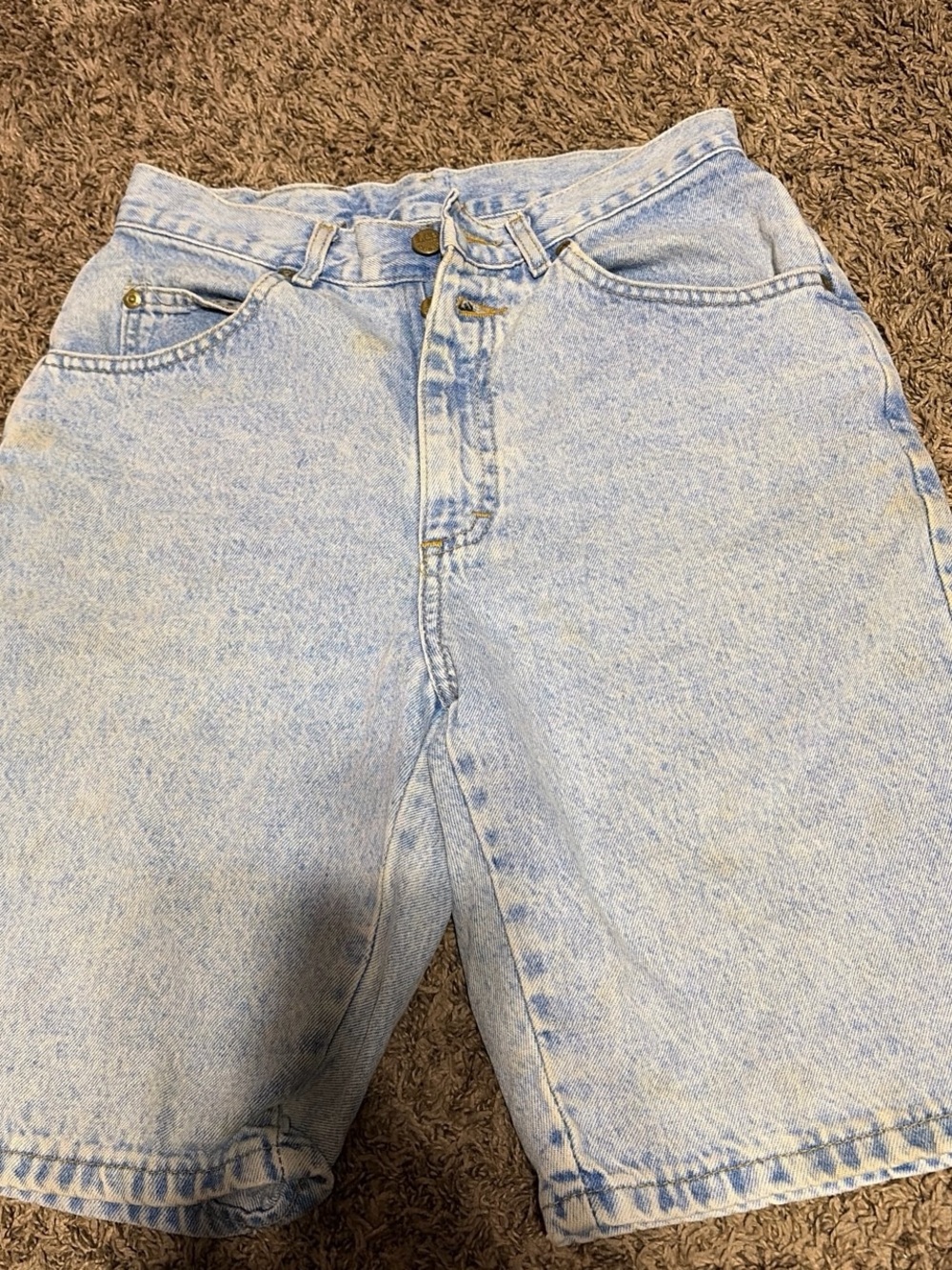 Lee Light Blue Women's Denim Shorts